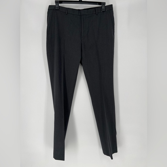 CALVIN KLEIN NWOT  CLASSIC Dark Grey‎ Trousers - Picture 1 of 11